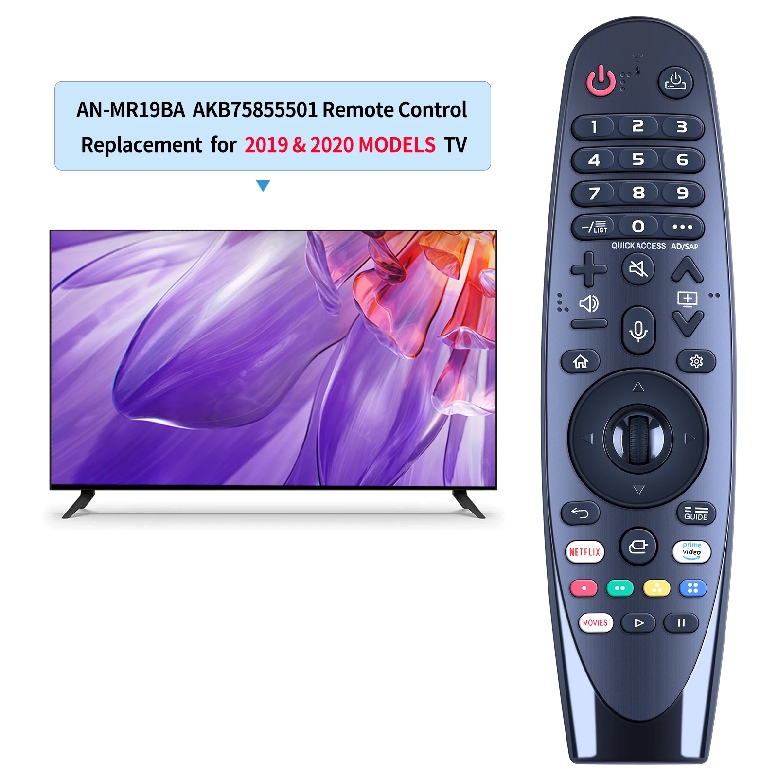 New Remote Control AN-MR19BA 2019 & 2020 MODELS AKB75855501 for L/G Smart TV