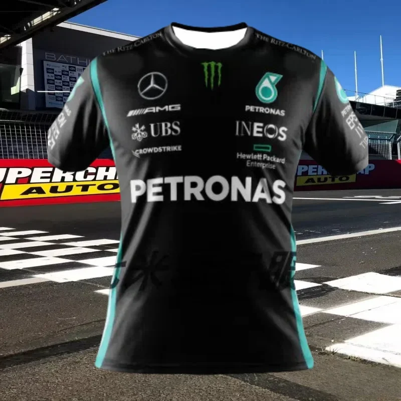 

2025 New Moto Cycling Suit Racing Suit Locomotive Suit Quick Drying Fast Drop Breathable F1 Men's Short Sleeve Mountain
