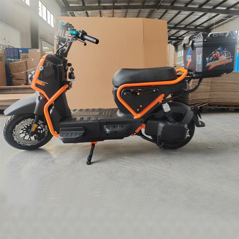 

Wholesale 1000W 60V 20Ah Electric Motorcycle Bike 32km/h Long Range Cargo Ebike Electric Scooter Bike for Adults