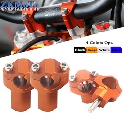 Motorcycle CNC 28MM Handlebar Risers Bar Mount Clamp For KTM SX SXF XC XCF XCW EXC EXCF 125 150 200 250 300 350 400 450 500 530