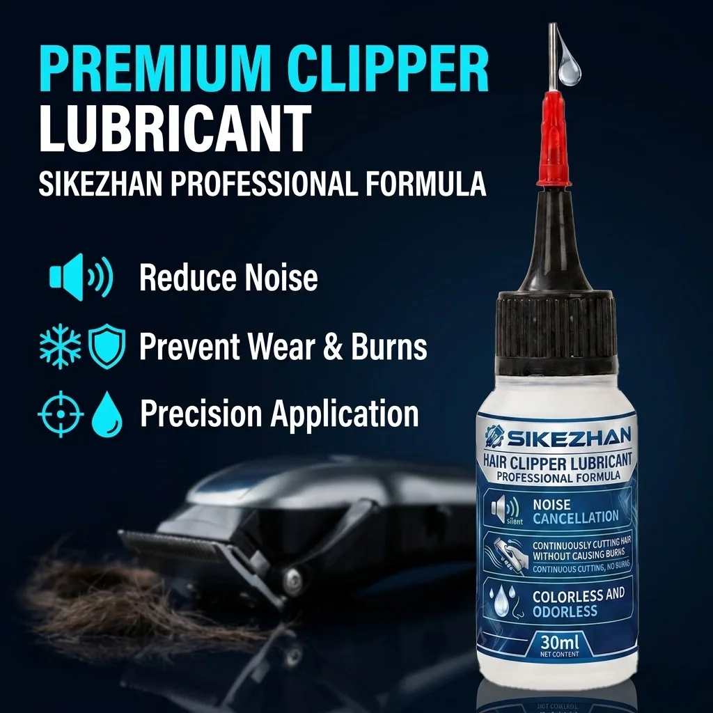 Professional Hair Clipper Blade Oil Lubricant for Trimmer Shaver Prevent Rust Reduce Friction Precision Maintenance Lubricating