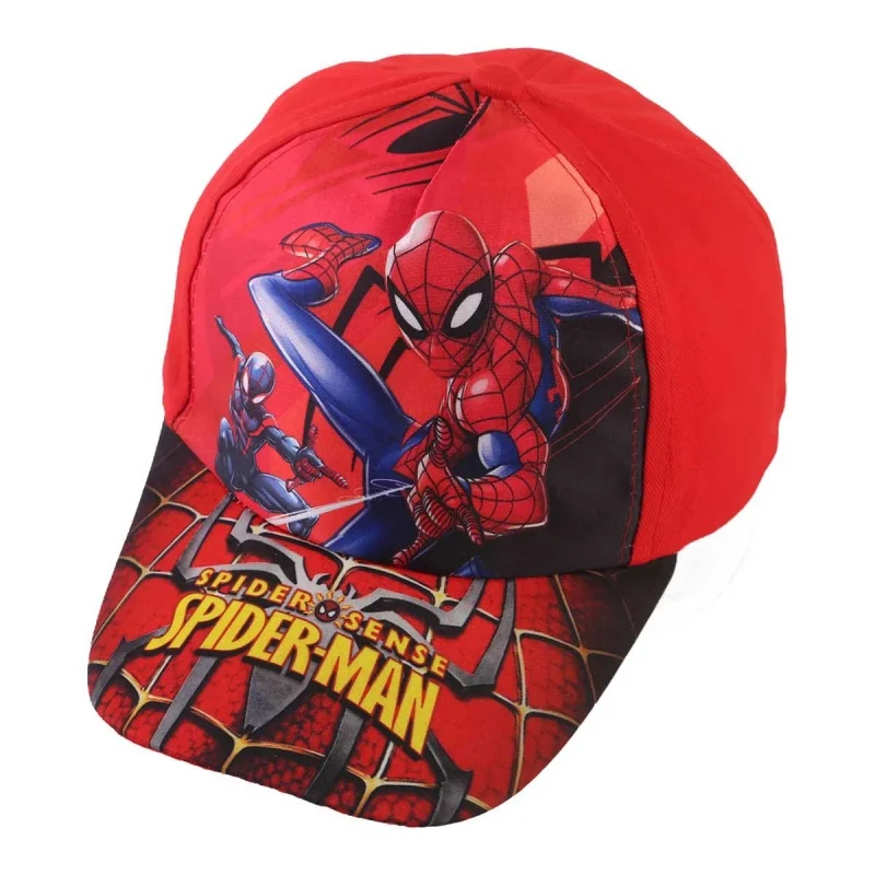 Fashion Spider Man baseball caps for boys and girls, superhero merchandise, role-playing props, children\'s gifts, sun hats