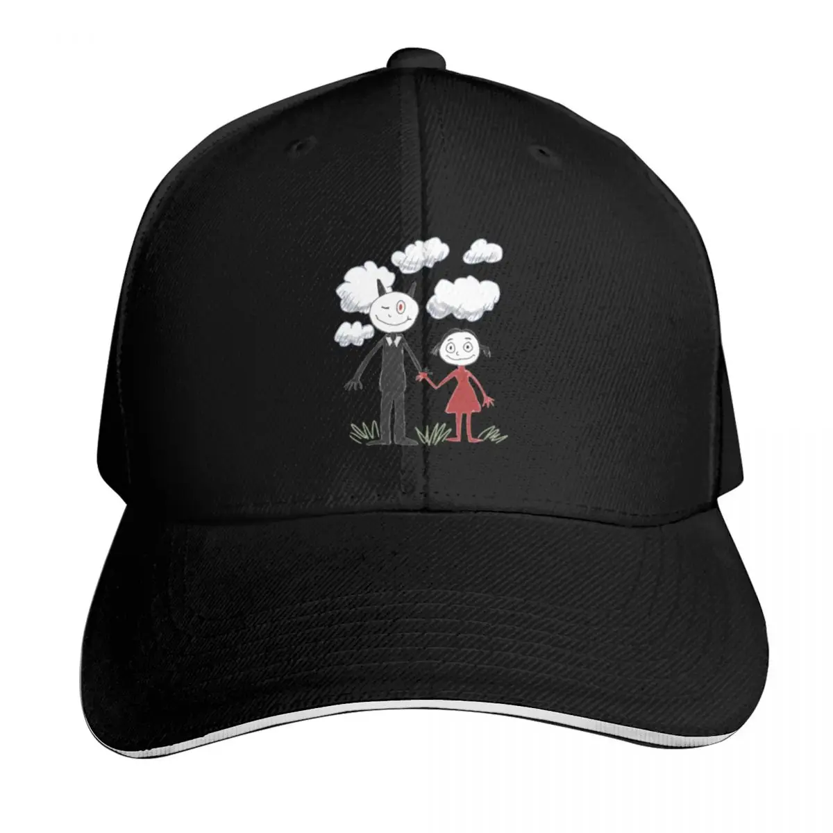 Lucifer Drawing by Trixie Netflix Series ( and more) Baseball Cap Men Women Casual Summer Sport Sun Cap