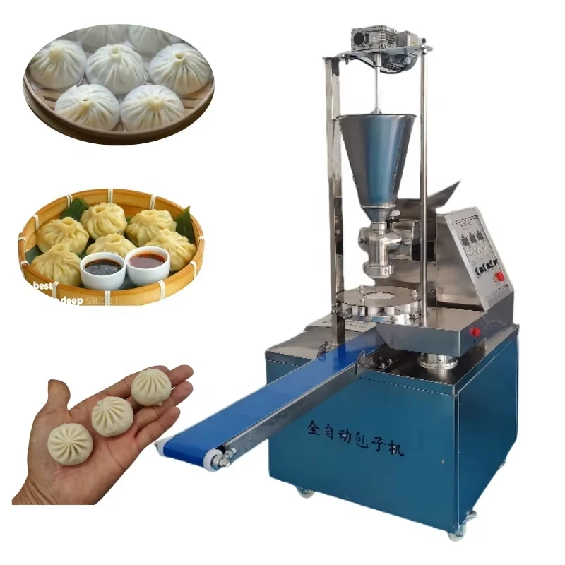 #Efficient and Adjustable Baozi Steamed Bun Making Machine with Core Motor Component