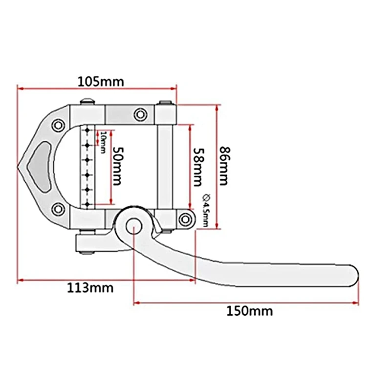 Guitar Tremolo Bridge Electric Guitar Tremolo Tail Tremolo for LP Jazz Guitar Instrument Accessories-A23R
