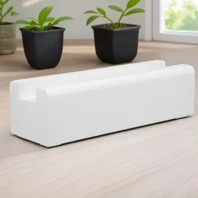 

Deep Walnut Solid Wood Floor Mirror Holder Stand Full Length Bracket Anti Slip Support Modern Frame Display Mount Base