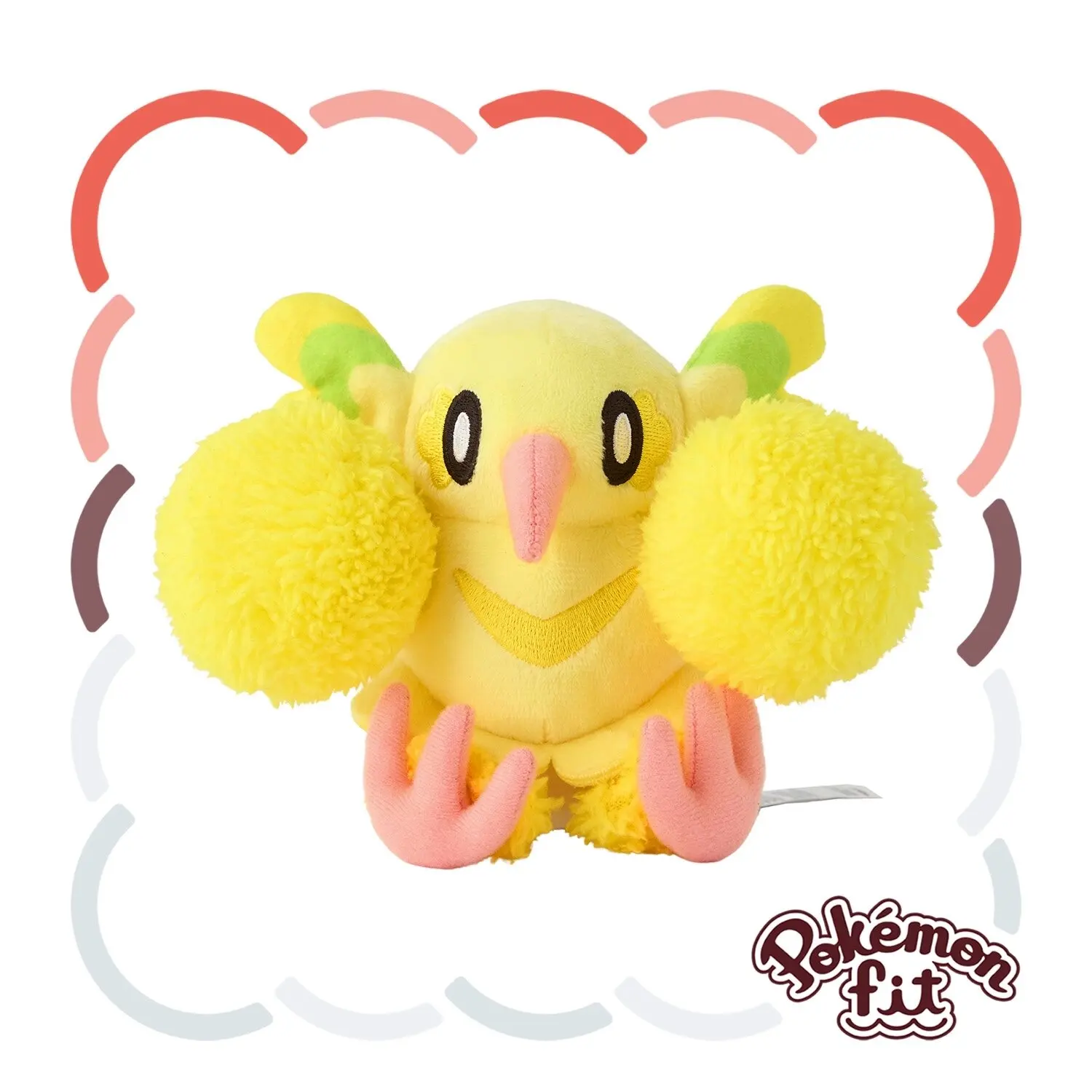 Мягкая плюшевая игрушка-кукла Hi-Q Pokemon Fit в стиле Орико-Орико Па'у