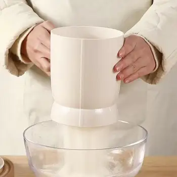 스테인레스 스틸 밀가루 체질 컵 주방 도구, 푹신한 팬케이크 와플 베이킹 소다용 쉬프팅  Best5