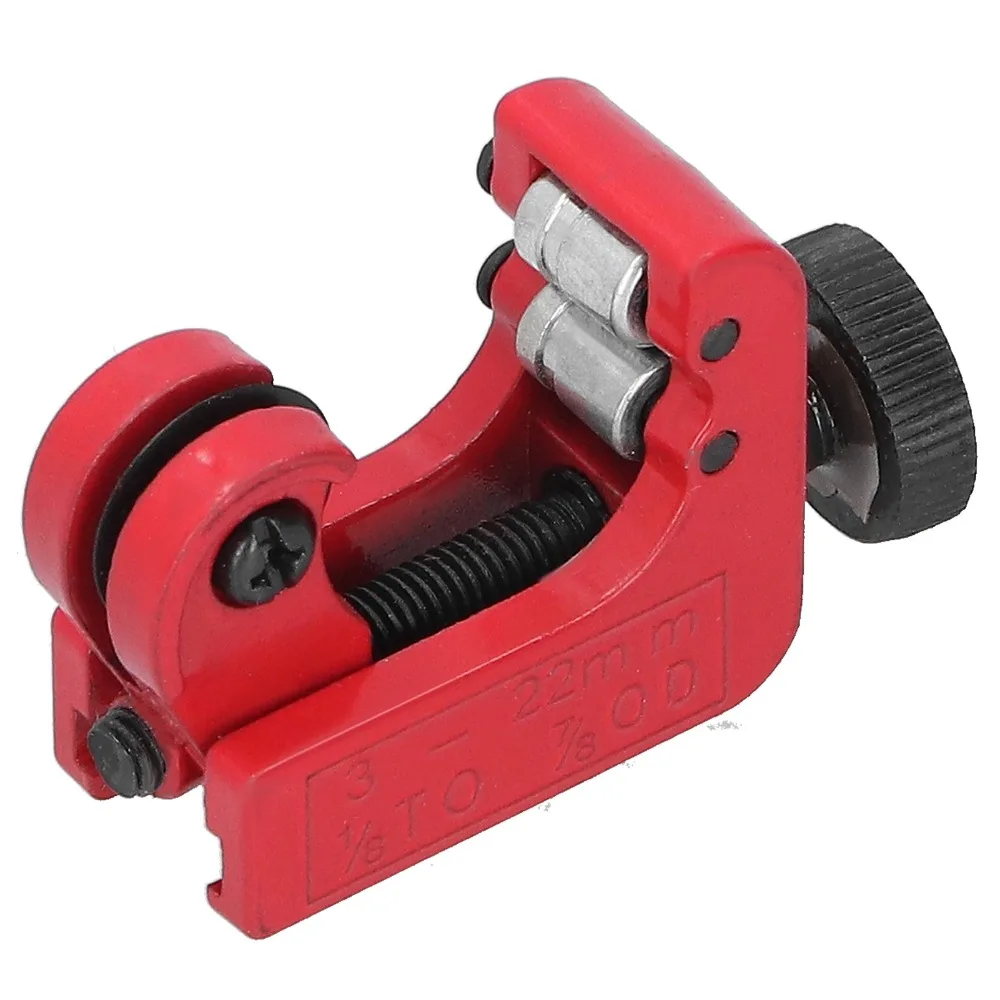 2 PCS Cutting Capacity 3-22mm Mini Pipe Cutter OD 1/8-7/8 Inch Portable Size Tube Cutting Tool Adjustable Tube Cutter