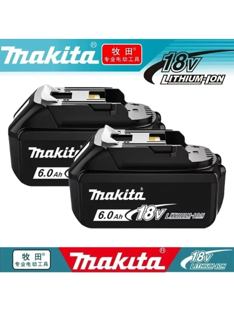 Originele Makita 6.0Ah Batterij voor Makita 18V BL1830B BL1850B BL1850 BL1840 BL1860 BL1815 Vervangende Lithium Batterij - afbeelding 2