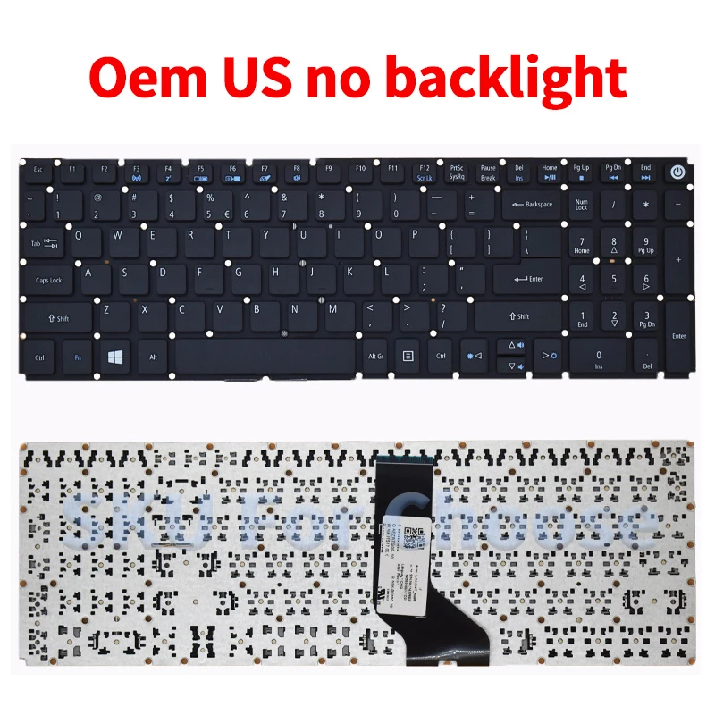 New US Keyboard For ACER Aspire E5-572 E5-573 E5-575 VN7-592G T5000 V5-591G F5-572G E5-532G V5-591G V3-575TG E5-772G