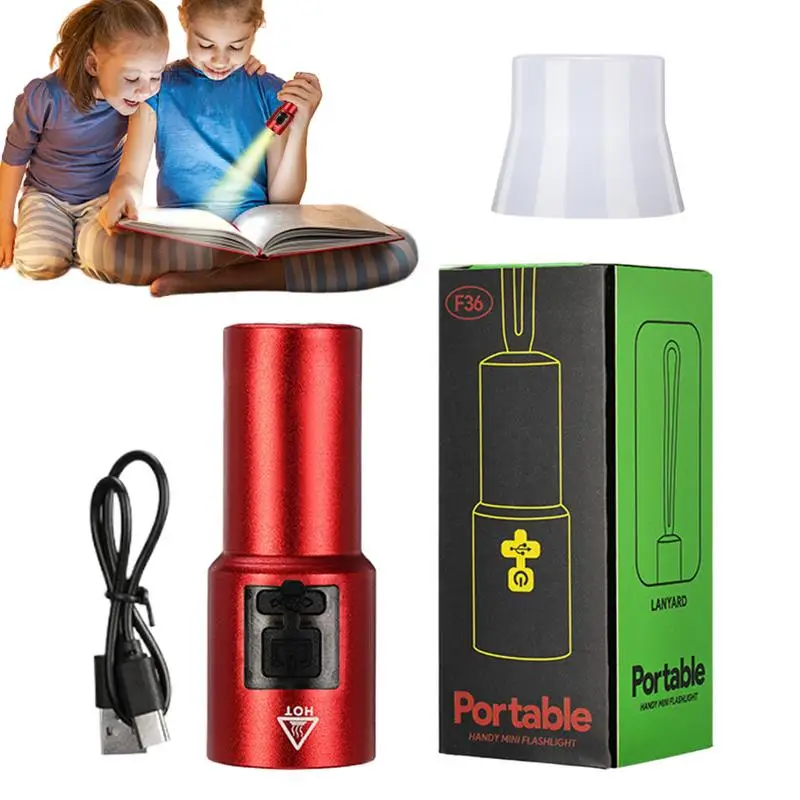 

Bright Flashlight Rechargeable Pocket Flashlight Multi-functional Light Magnetic Torch For Construction Fishing Mechanic Outdoor