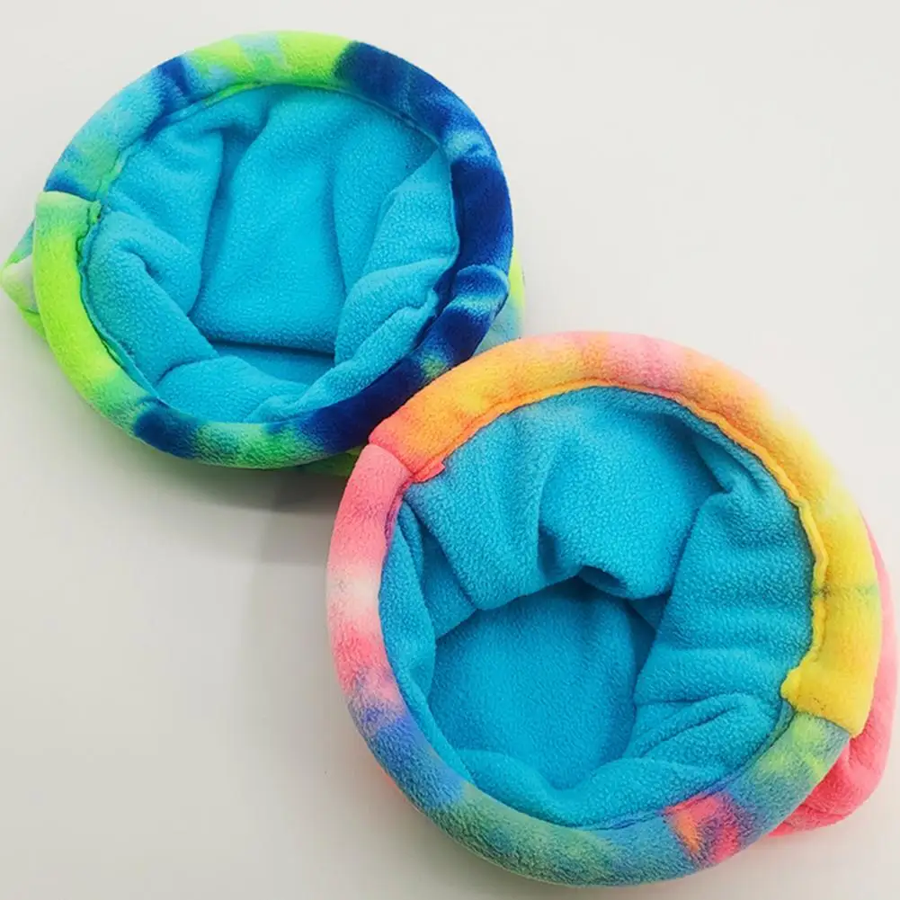 

Winter Hamster Bed Cozy Fleece Hideout Nest for Small Guinea Pig Snuggle Sack Hamster Sleeping Bag Rabbit Chinchillas for Ferret