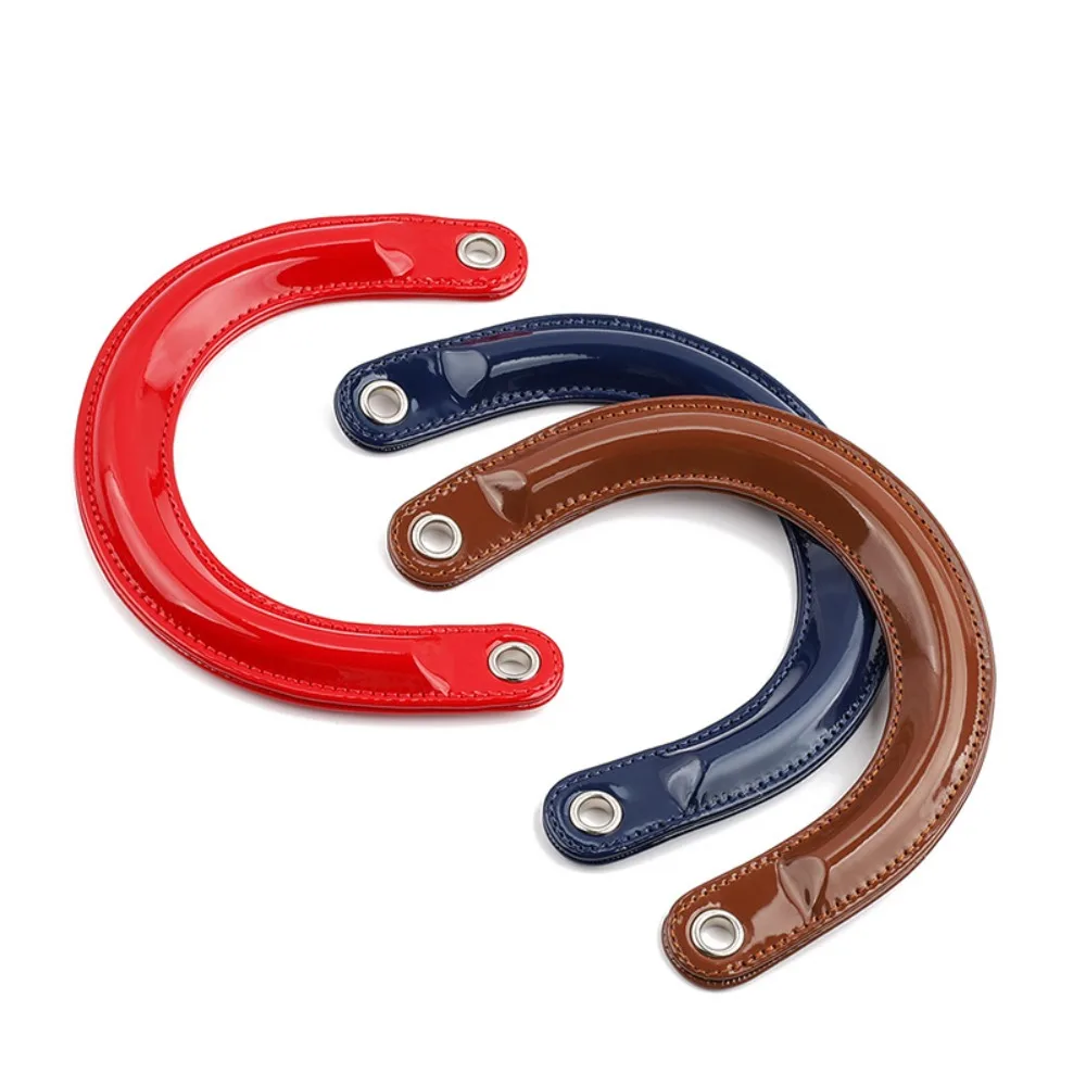 Handmade DIY Detachable Bag Handles Fashion U-shaped Accessory PU Leather Purse Handles Artificial Leather Replacement Belt