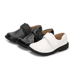 New Boys PU Leather Shoes Performance Dress Shoes bambini Flats Single Wedding Party Kids Casual Fashion Design scarpe da studente