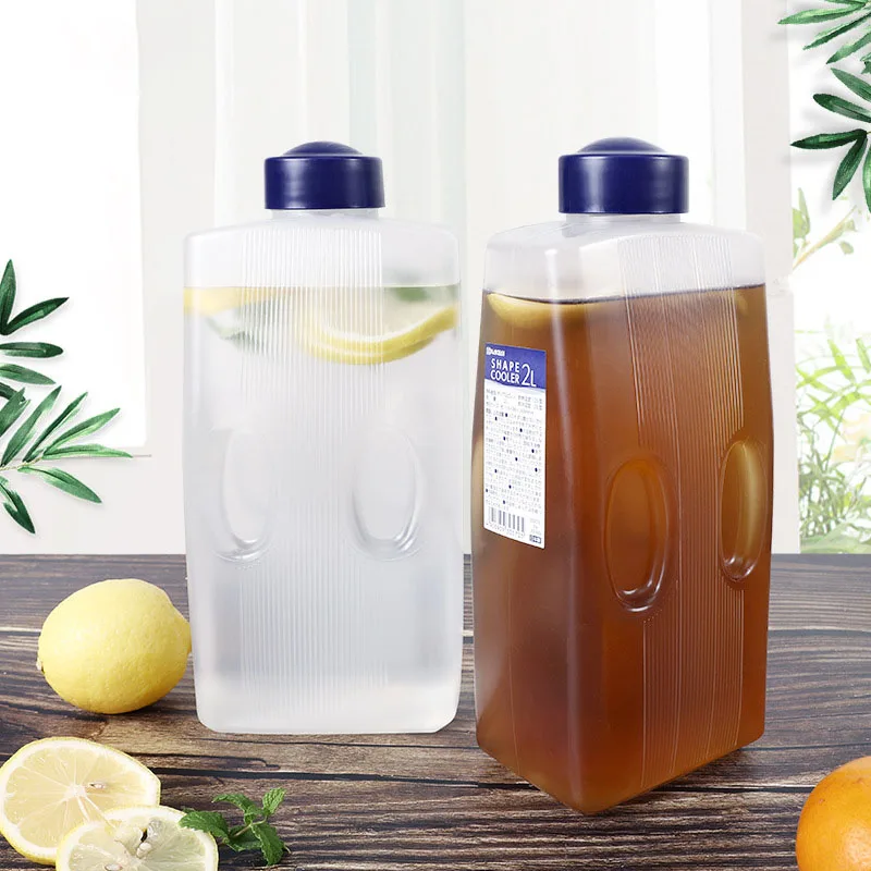 

Thicken Refrigerator Cold Water Jug Plastic Water Pot With Faucet Large Capacity Lemonade Scented Tea Water Kettle