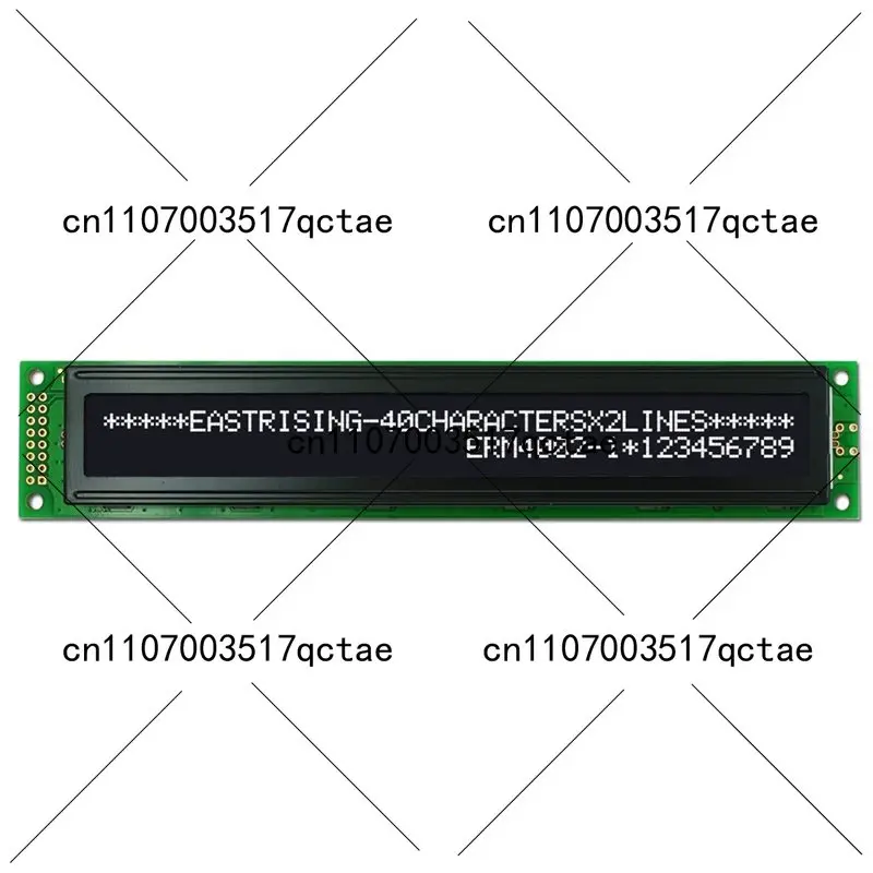 40x2 I2C LCD Display Module Black High Contrast Character Screen for Arduino Compatible