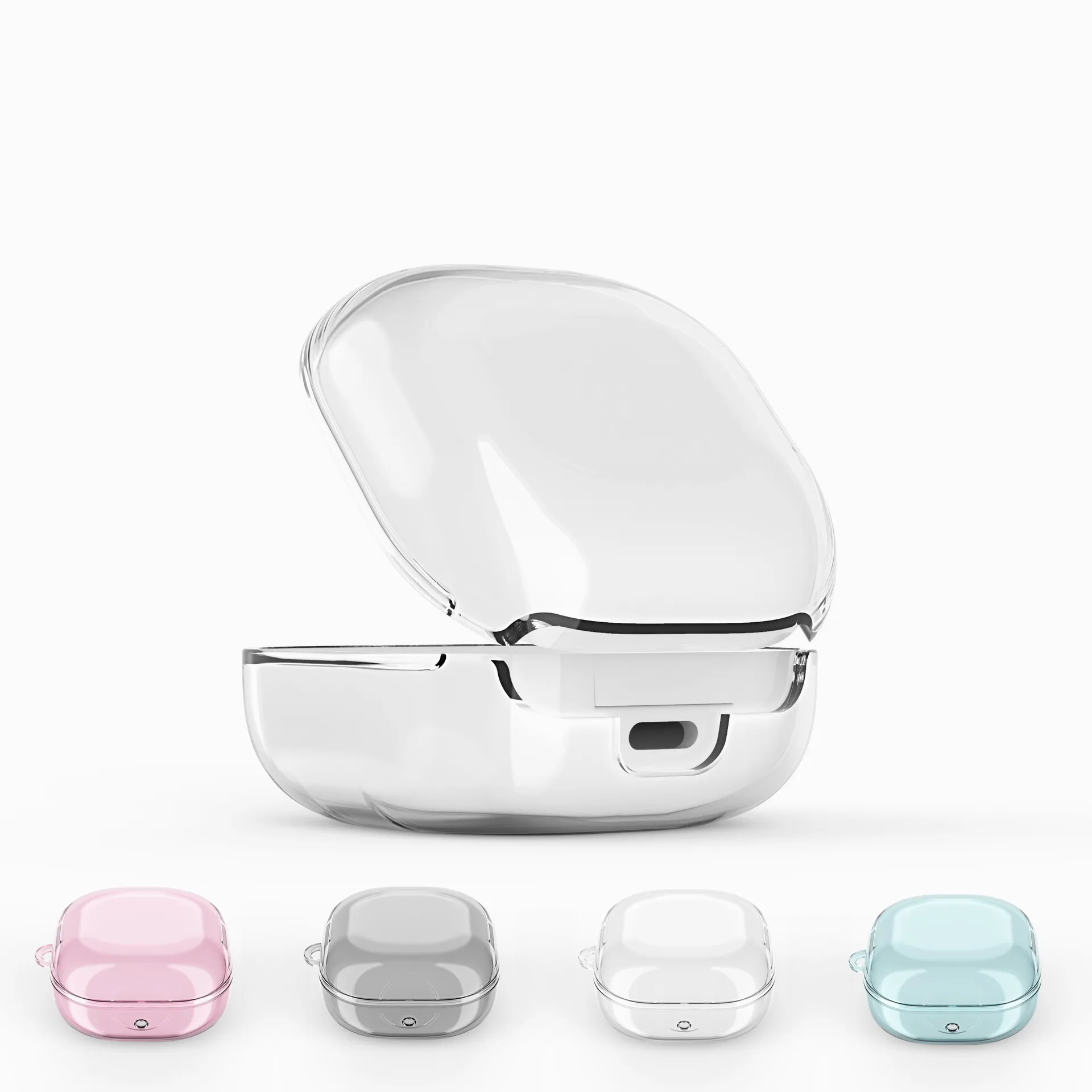 Transparent Protector Case For Samsung Galaxy Buds Pro/Live/2 Cases Silicone Anti-Fall Earphone Case for Galaxy Buds 2 Pro Cover