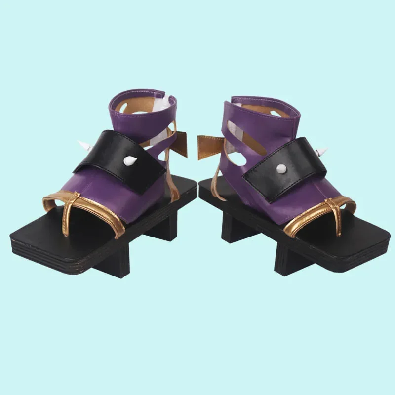 Genshin Impact Arataki Itto Cosplay Shoes Boots Halloween Cosplay Costume Accessories Props