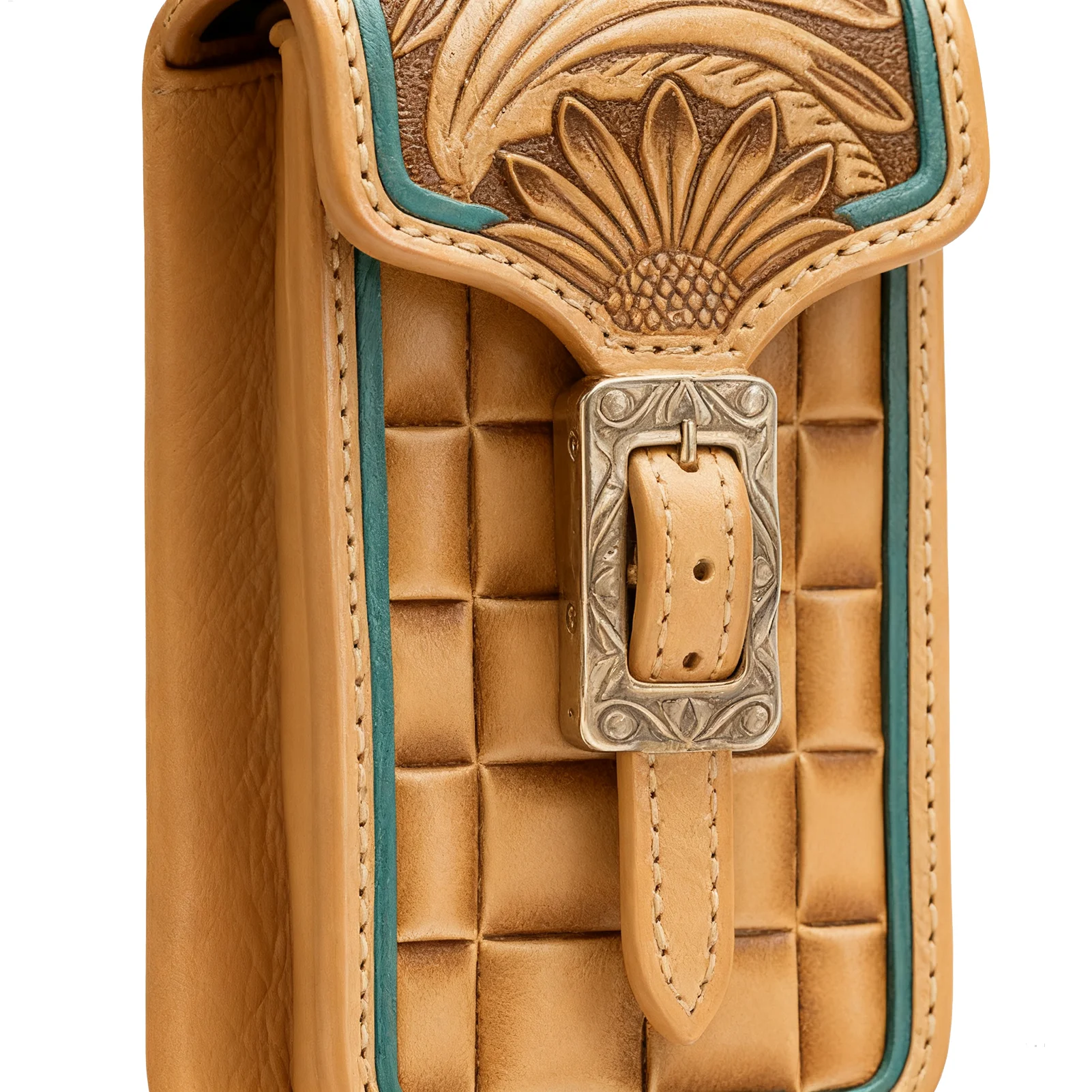 الغربية الهاتف الحافظة معدات الفروسية كاوبوي حامل الهاتف المحمول الحقيبة لراكبي الدراجات الفروسية المزارع الحصان المدربين #5