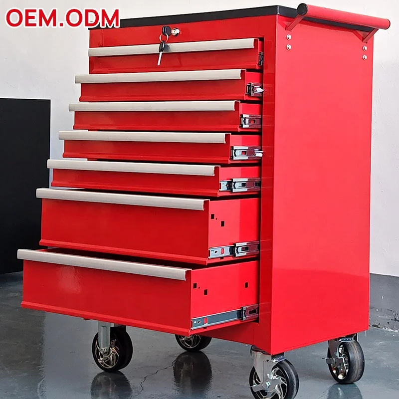 OEM Wholesale 72-Inch Rolling Tool Chest With 15 Drawers For Garage Warehouse Workshop