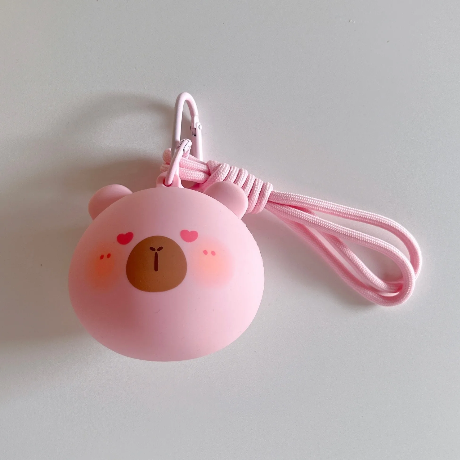 For QCY MeloBuds N70 Case 2025 New Anti-fall Earphone Protective Sleeve With Strap Keychain Bag Dustproof Silicone Shockproof