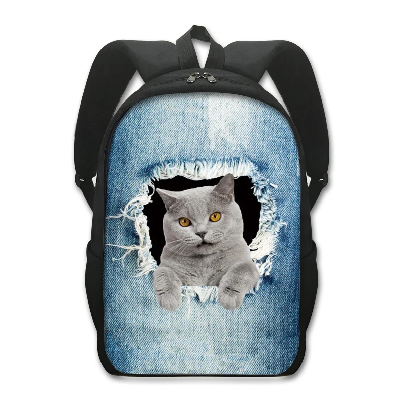 Kawaii Pet in Mochila de Bolso, Mochila Akita Dog Husky para Crianças, Mochilas escolares para Adolescentes Meninos e Meninas, Mochila Infantil