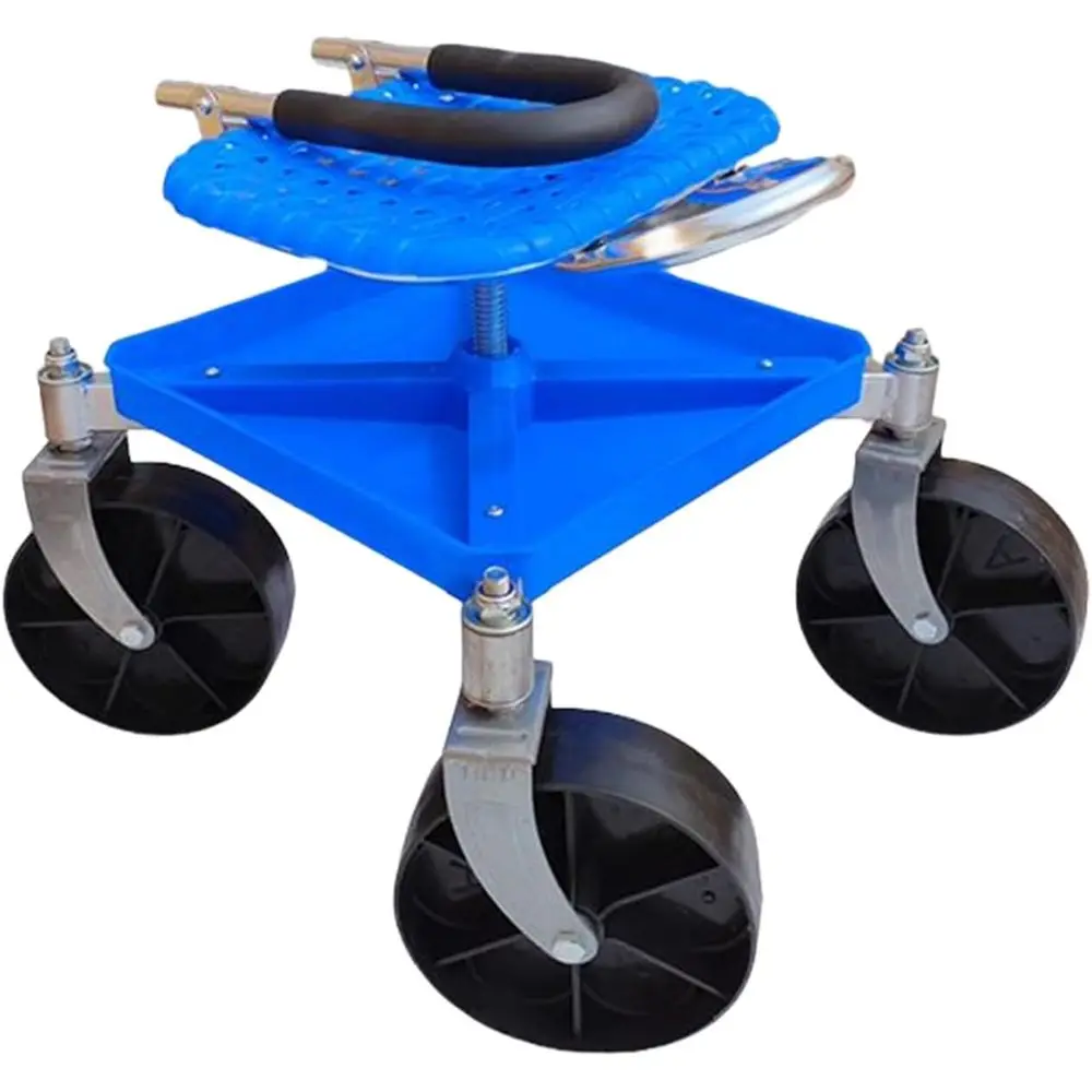 

Adjustable Height 360° Swivel Rolling Garden Seat for Pruning, Planting, and Trimming