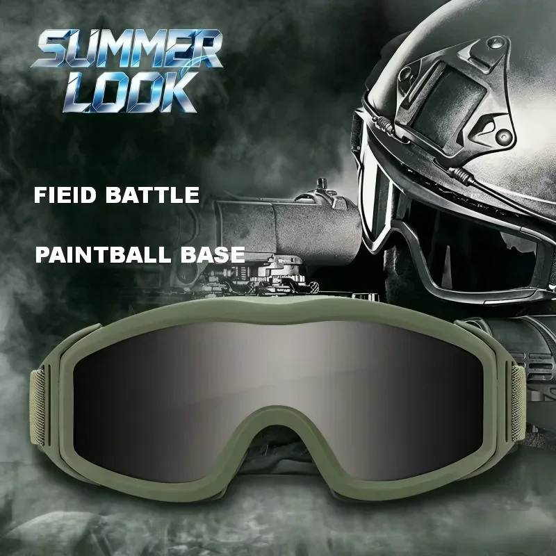 

Ветрозащитные очки для мотоциклов, для езды по бездорожью, для активного отдыха, с 3 линзами, устойчивыми к УФ-излучению и ударам.