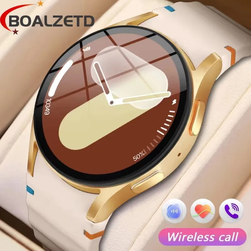 2025 الرائد الجديد المرأة موضة ساعة ذكية بلوتوث الاتصال مراقبة الصحة إنذار الرجال الرياضة Smartwatch هدايا العيد #1