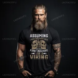 Victory or Valhalla Viking Classic Cotton T-shirt Men Short Sleeve ViKing Legend T-Shirt Retro Classic Tee Valhalla Odin Tops