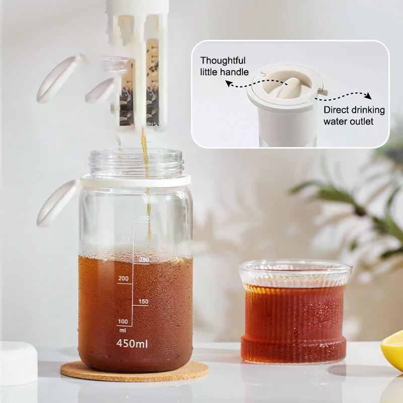 Cold Brew Coffee Pot High-capa - огляд і ціна Espresso Cup Saucer