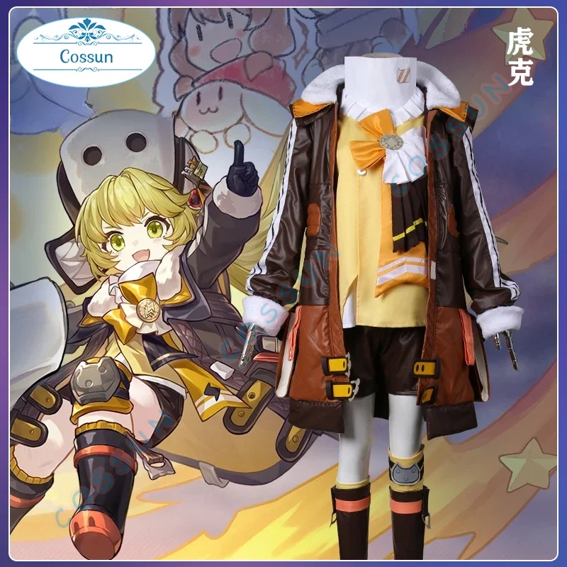 [Customized] Game Honkai:Star Rail Natasha Cosplay Costume Halloween Outfits Women Men Animation Clothing Bag Jacket Short Shirt