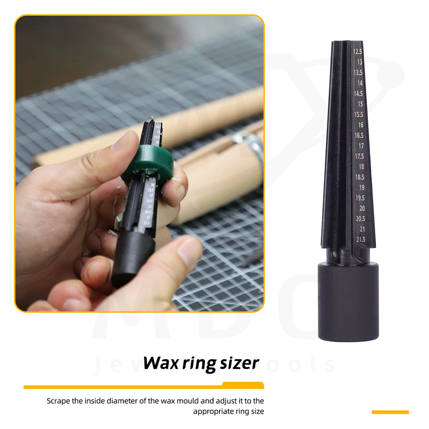 Jewelers Wax Ring Carving Tool Kit Jeweler Saw Bow Wax Cutter Ring Sizer Jewelry Ring Wax Tube Molds Making Tools Kit