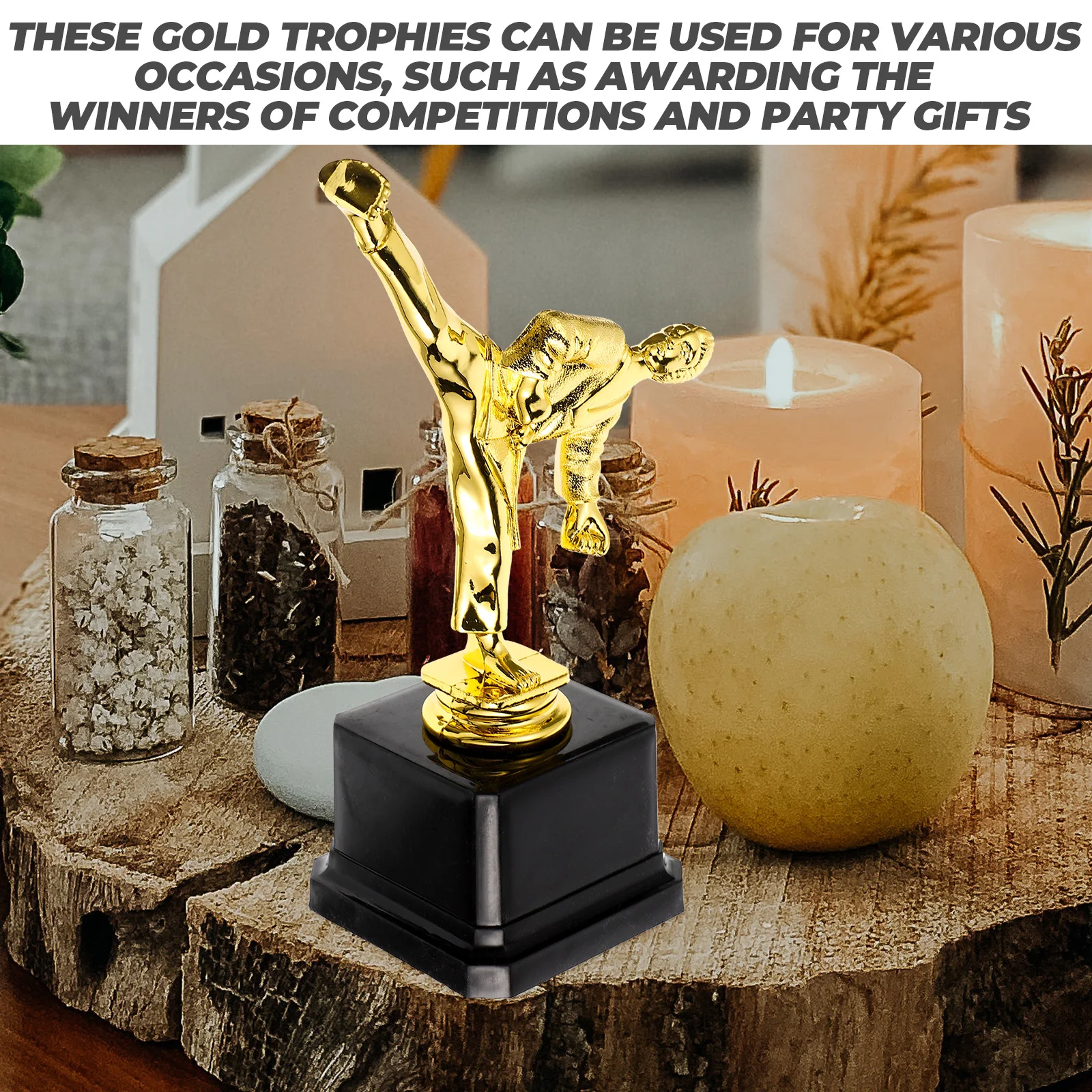 

Award Trophy Children Prize Gift Martial Move Design Party Decor Trophy Cup For School Kindergarten