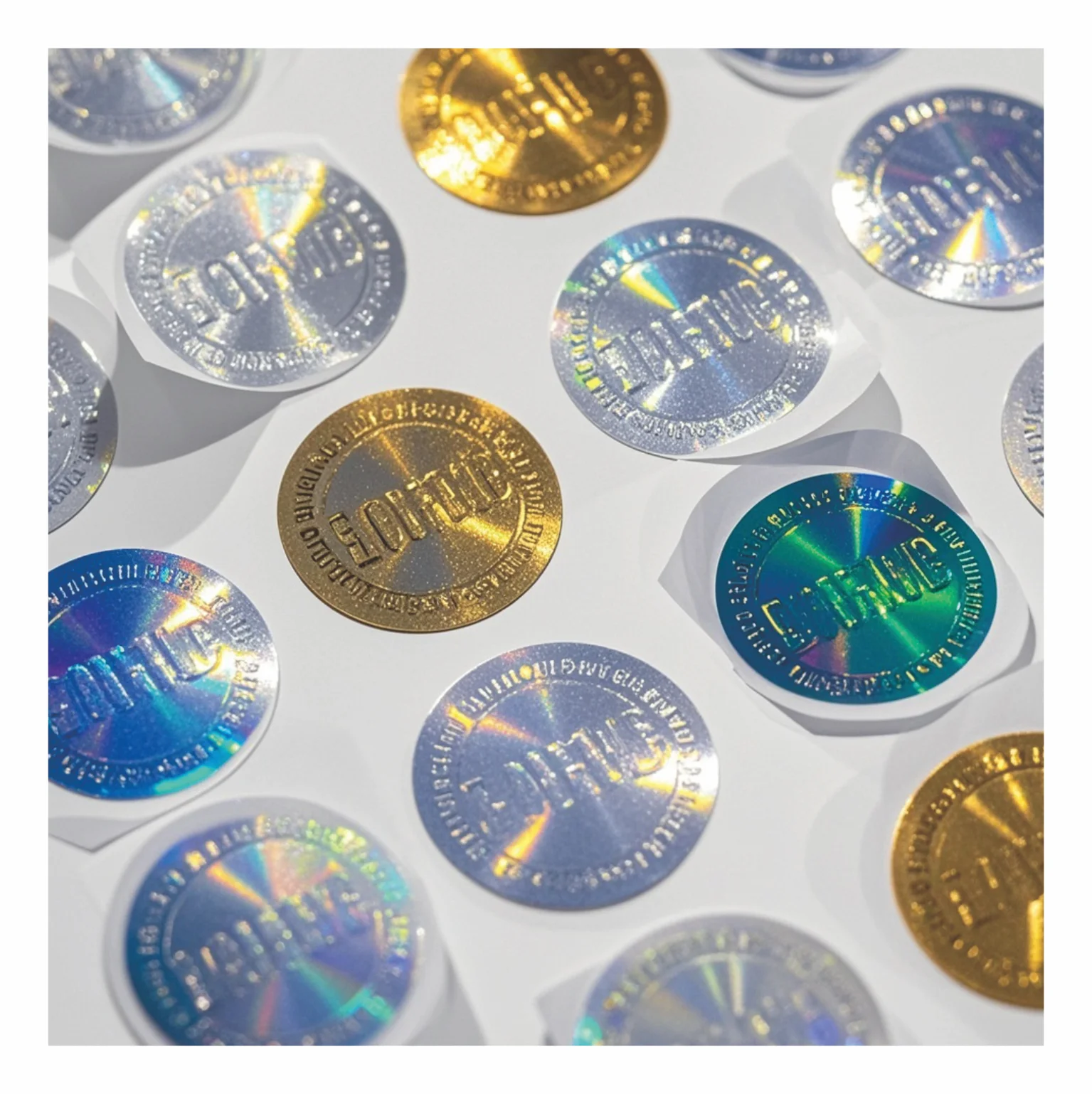 

Brand New Scratch Off Layer Security Stickers With Qr Code Hologram Stickers