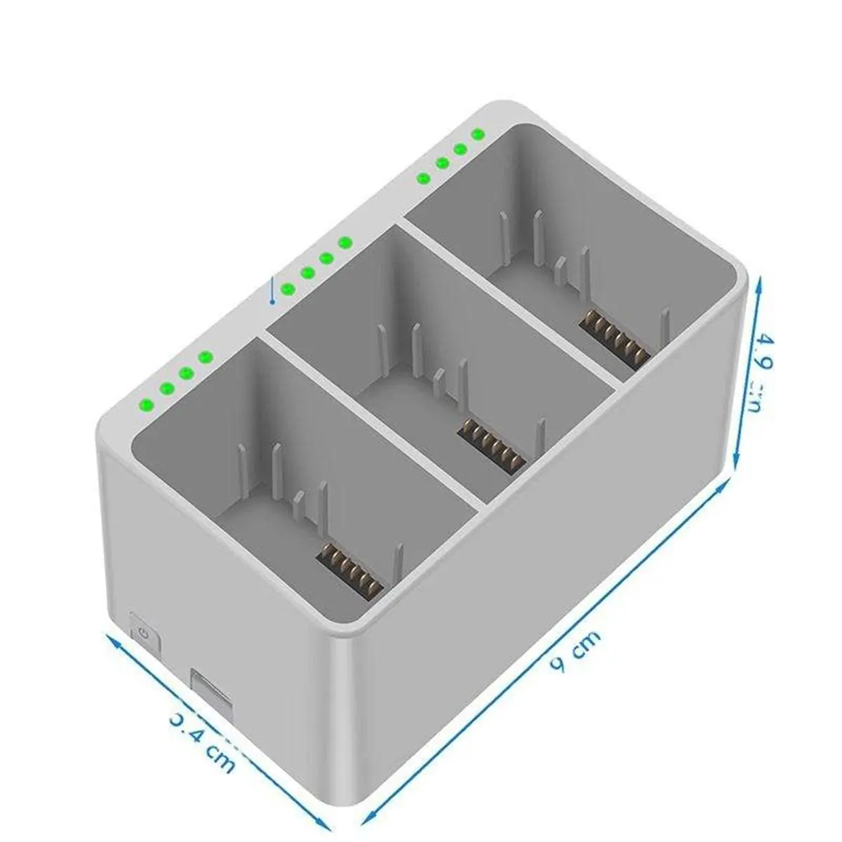 Three Channel Two-Way Charger Hub for 4 Pro/ 3 Pro Battery for 3 Pro Battery Charger Drone Accessories