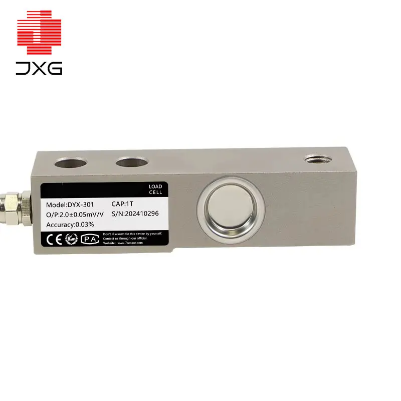Precision Strain Gage Load Cell Adapter 6V S Beam Load Cell with Alloy Steel 50kg to 10T Capacity for Weighing Systems