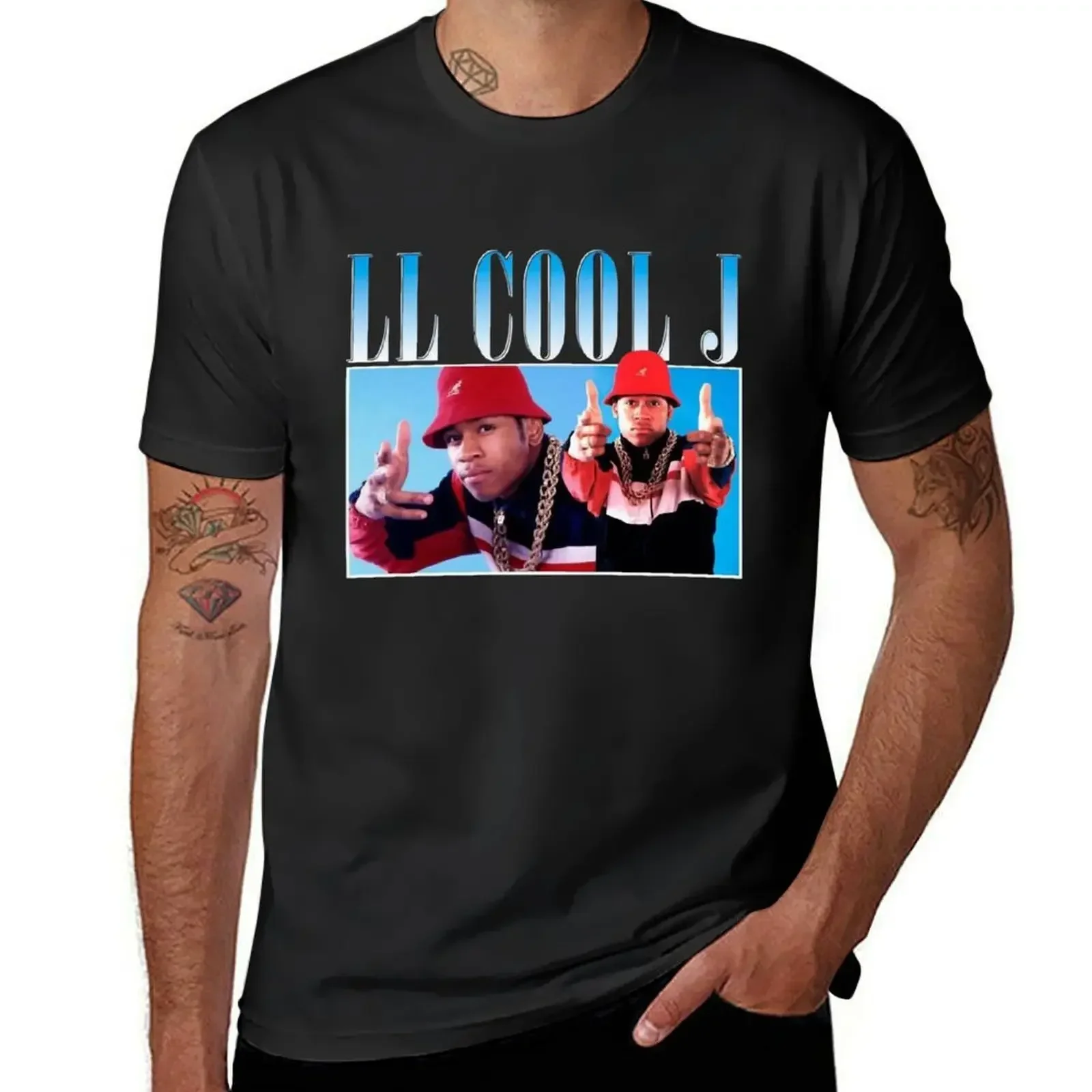 LL Cool J T-shirt for a boy plus sizes anime mens t shirt graphic