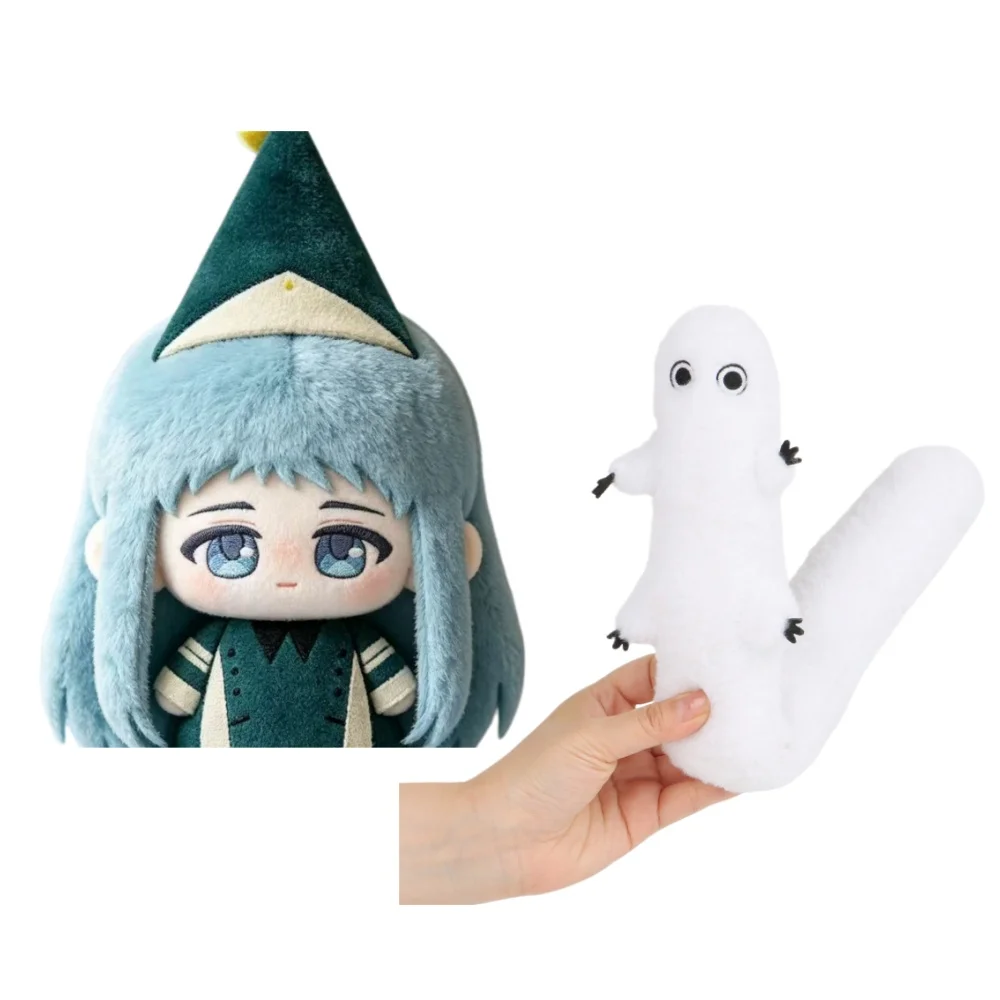 

Witch Hat Atelier Fudeworm Plush Toys Doll Fluffy Shapeable Cute Stuffed Toy Anime Merchandise Anime Fans Home Decor Collection