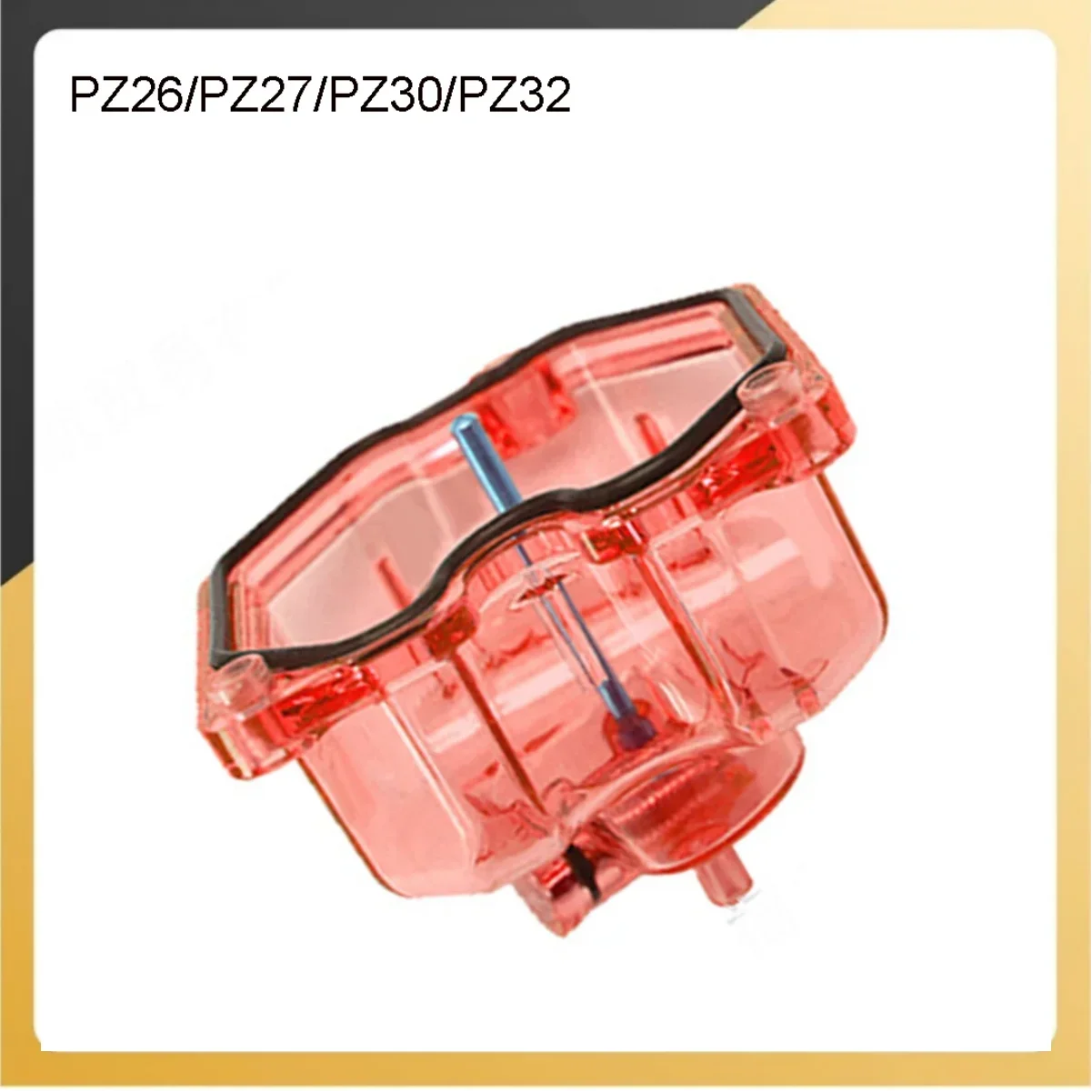 Red Transparent Clear Carburetor Carb Bottom Float Bowl Shell Motorcycle For PZ26 PZ27 PZ30 PZ32 Carb Visible Oil Pan Motorcycle