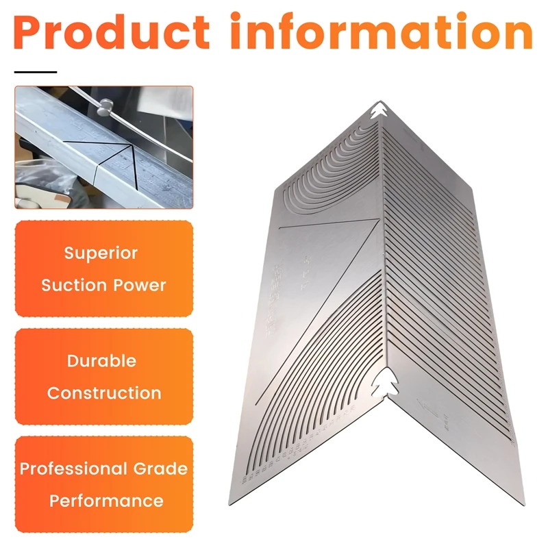 ABMR-Precise-Flex Angle Arc Marking Tool For 20-100MM Square-Pipe Metal Pipe Saddle Cutting Guide Pipefitter Measuring Tool