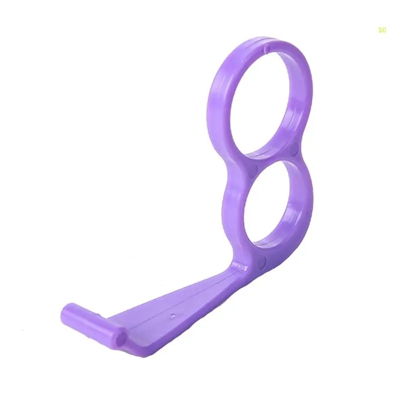 Cellphone Anti-fall Holder L-shaped Plastic Stand Portable Finger Ring Holder Dropshipping