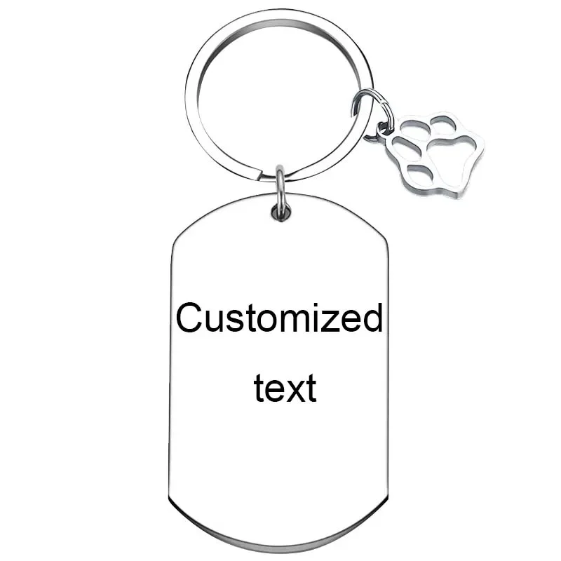 Personalized Custom Keychain Pet Dog Mom Key chain Best Dog Mom key rings Dog Lover Gift