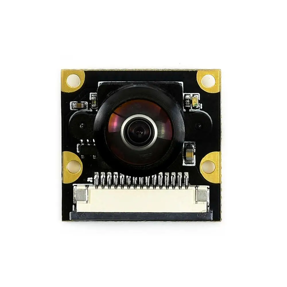 Waveshare IMX219-200 8 Megapixels Camera Module 200 Degree FOV Applicable for Jetson Nano Compute Module 3/3+