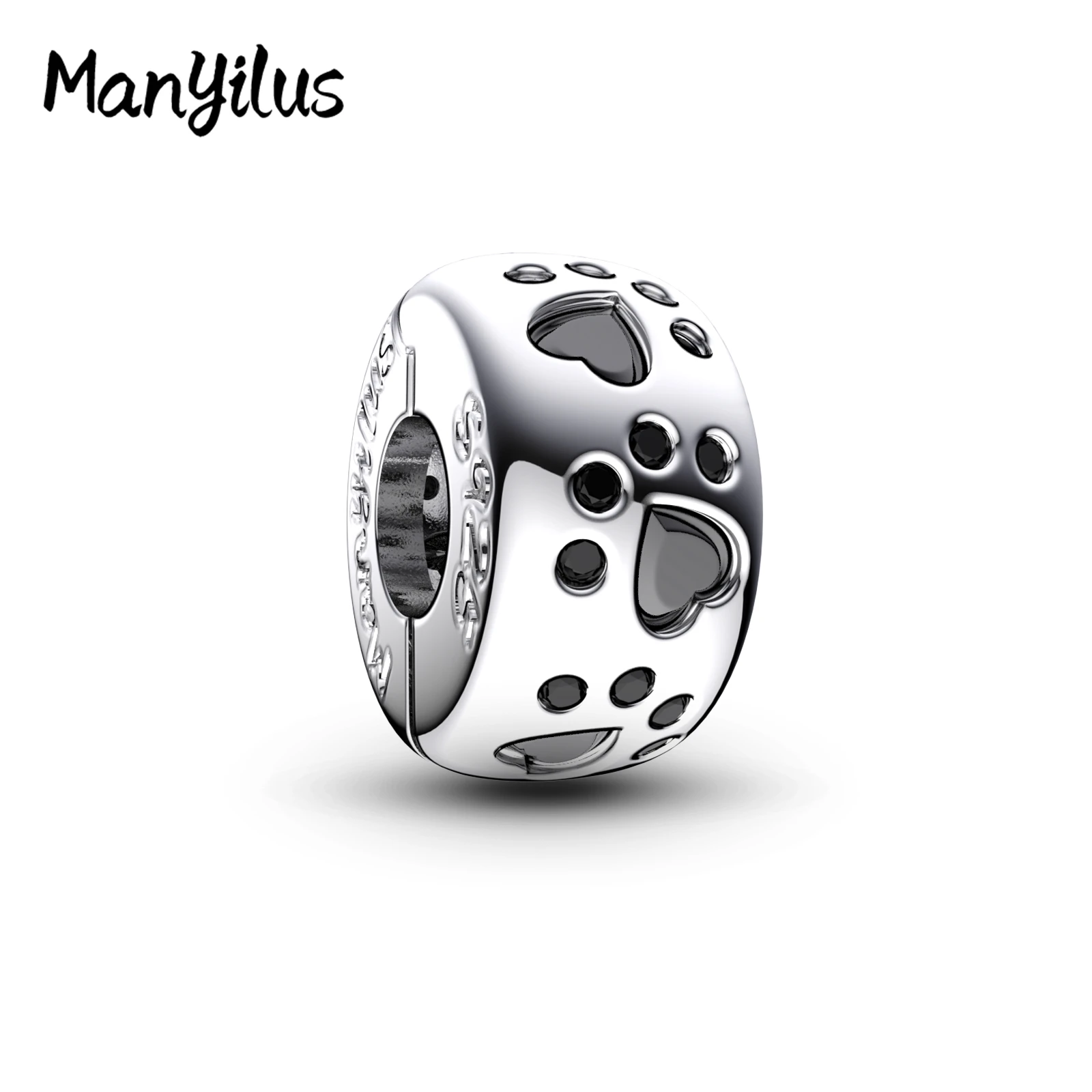 دلايات بلاتا 925 دلايات 925 أصلية أساور فضية حقيقية خرز للمجوهرات صنع سلاسل قلادة سوار فضي حلية لتقوم بها بنفسك 925