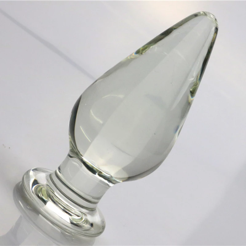 5cm Glass Anal Plug for Adult Use, Female and Male Anal Expansion, Masturbation, and Sexual Intercourse Products