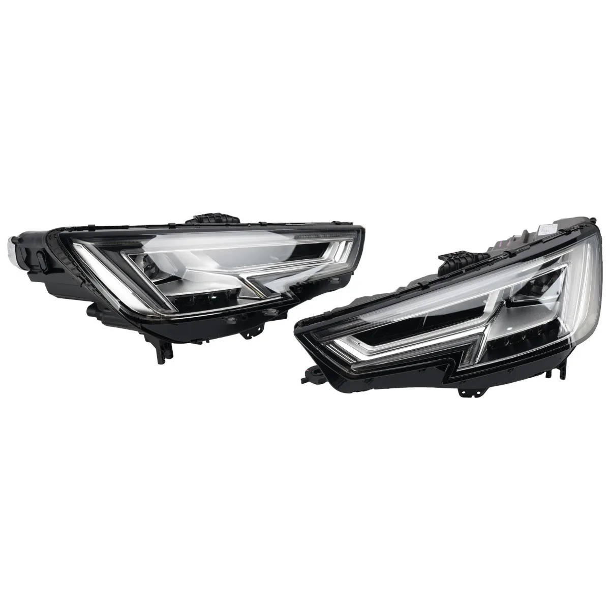 Car LED Left+Right Headlight 8W0941773B 8W0941774B For Audi A4 B9 2015-2018 US Version Replacement Accessories