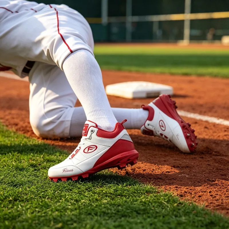 2026 Best Selling Men Baseball Shoe Anti-Slip Sports Shoe Man Outdoor Lawn Competition Sport Big Size 47 Baseball Shoes for Men