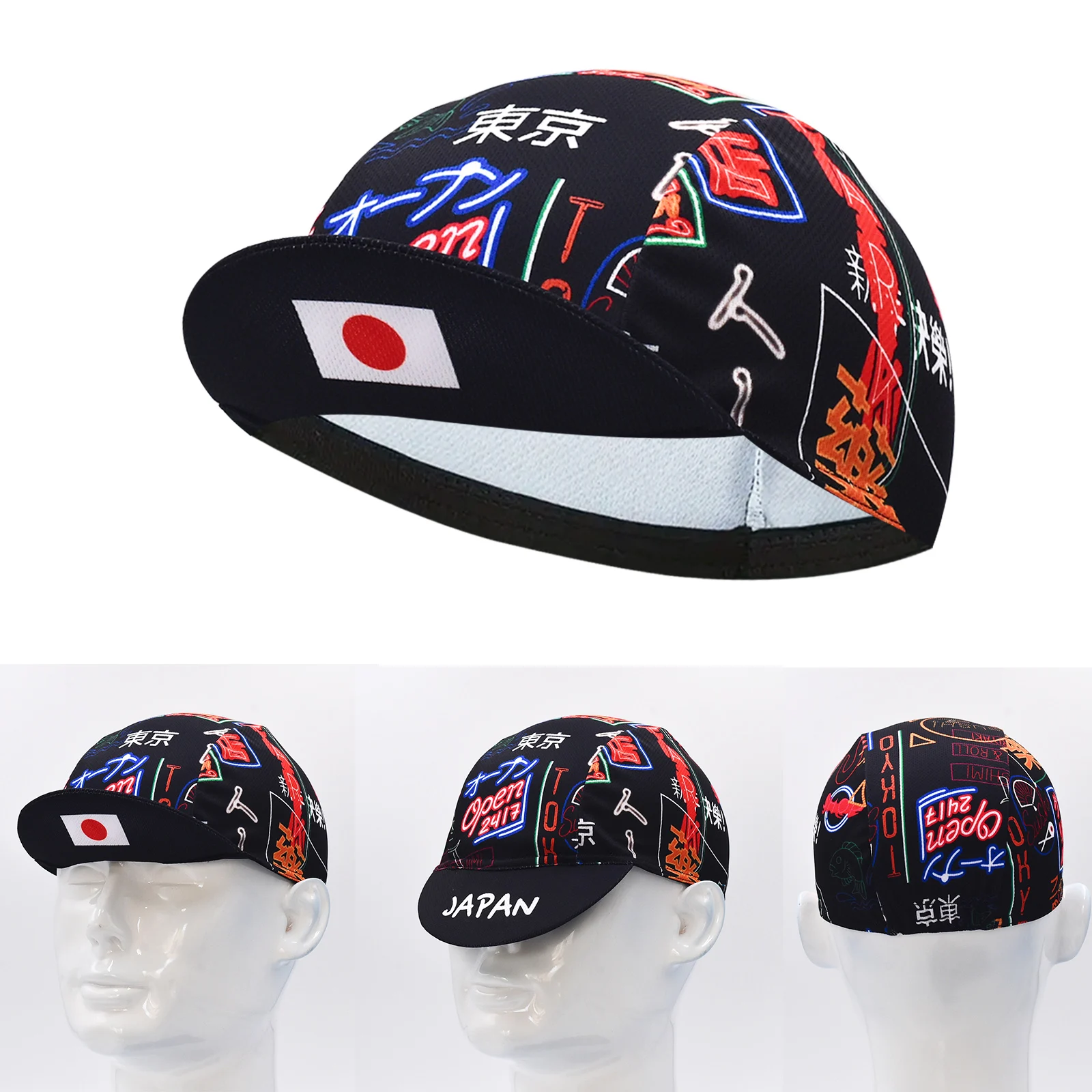 

Classic New Japan Cycling Cap Breathable Quick Dry Bike Outdoor Road Bicycle Riding Hat